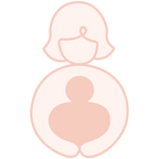 Icon of a mother holding a child