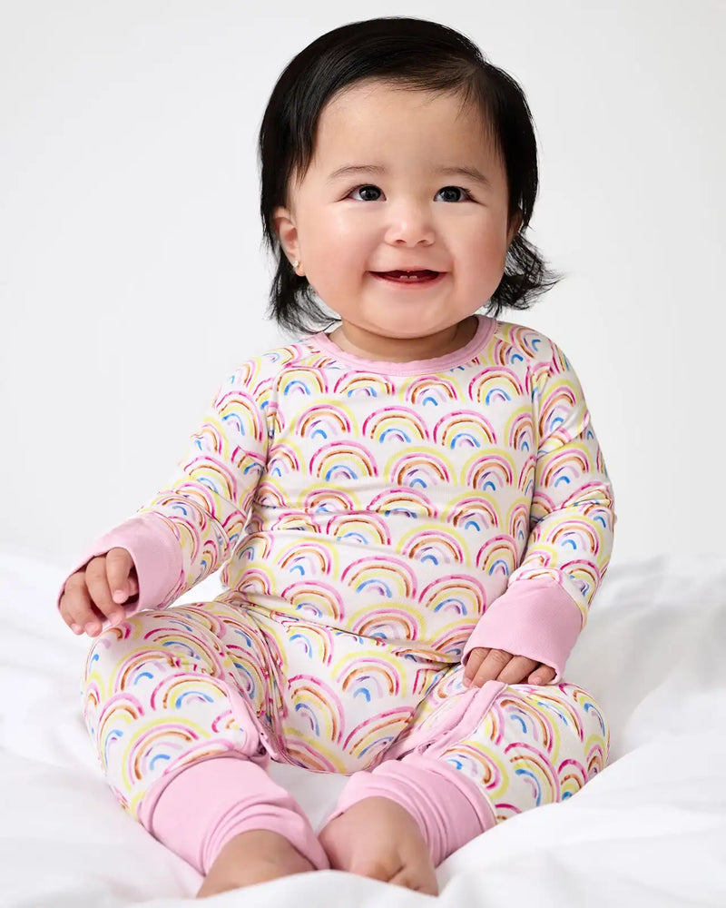Pastel Rainbows Zippy